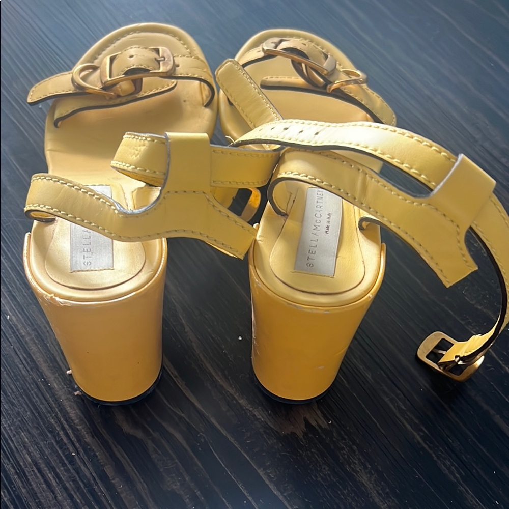 Stella McCartney Yellow Women's Sandals - Picture 4 of 7